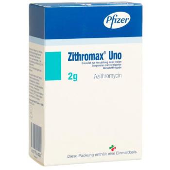 Zithromax Uno 2 g/60 ml Granulat